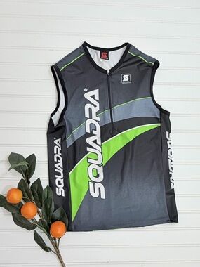 SQUADRA Unisex Tri Top Cycling Cycling Jersey